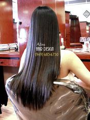 best Japanese hair straightening Orange County